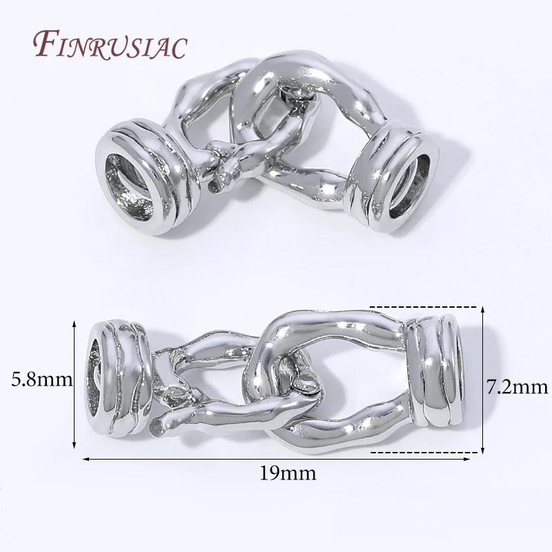 18K Gold Plated Connector Verschlüsse Für Perlenarmband Halskette Herstellung,Perlen Endkappen Befestigungsverschlüsse DIY Handgemachter Schmuck Zubehör