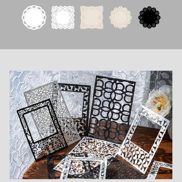 20 Sheets Scrapbooking Decoration Paper for Scrapbook Journal Planner Album Aesthetic Background Paper