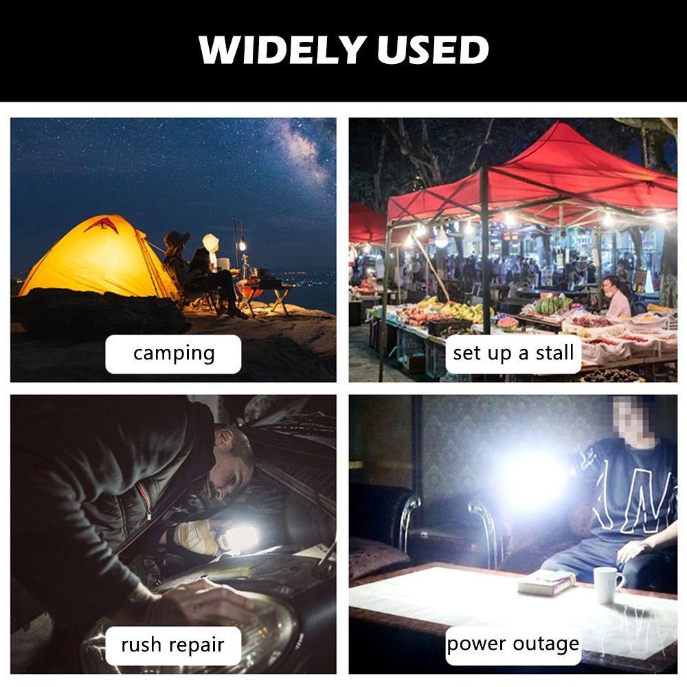 New Flicker-Free LED Bulb Light Portable 20W Emergency Bulb Family Camping Bulb Power Failure Emergency