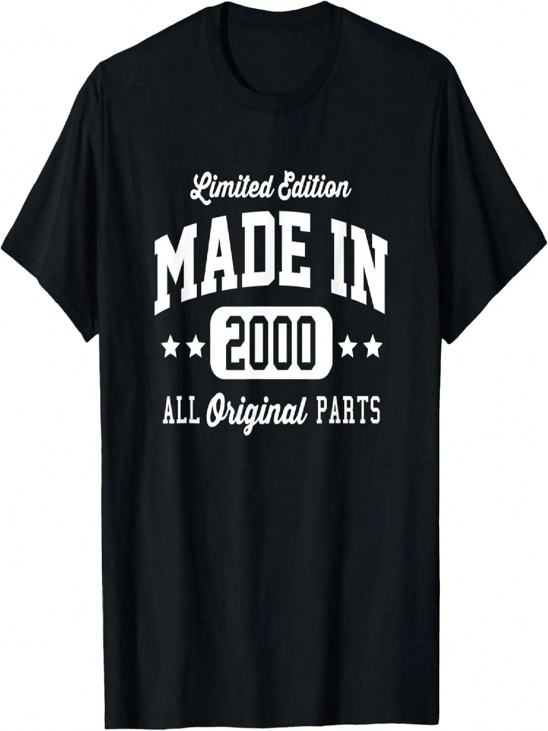 Vintage Made In 2000 Limited Edition Original Parts Dark T-Shirt S разноцветный