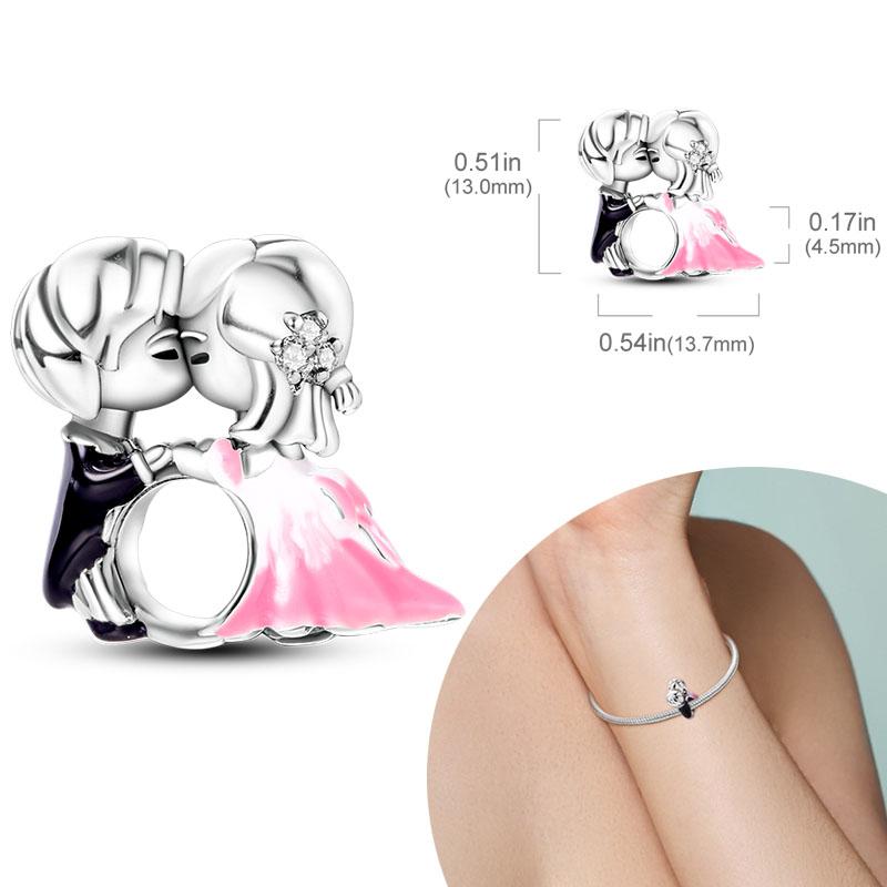 New 925 Silver Charm Bead Fit Original Bracelet Charms for Women Necklace DIY Jewelry Gift