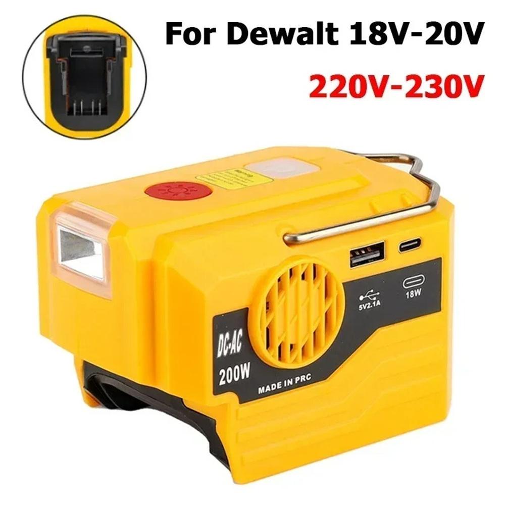 Inverter 220V-230V for Dewalt 18-20V Battery