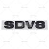 Car Styling SDV6 SDV8 3D ABS Badge Body Adhesive Emblem Sticker Decal  for Land Rover Ranger Rover Defender Velar Evoque bhrj9