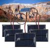 5pcs DC5V 150mA 5pcs Solar Panel Module with 30cm11.8in Wire Weather Resisitant Charging