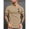 Loose sports T-shirt 3D digital printed short sleeved youth fashion summer casual round neck T-shirt for men