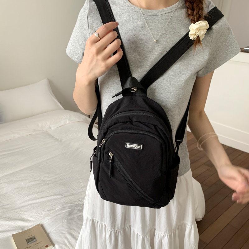 

Unisex Casual Backpack & Versatile Crossbody Bag for Sports & Commuting One Size чорний