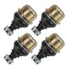 4pcs Upper Lower Ball Joint Kit 51375‑HP5‑601 ATV Accessories Replacement for Rancher 350 400 420