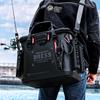 Dress Bakkan Mesh Stealth Black 34L Renewed Rod Holder EVA Multifunctional Fishing Tackle Bag Fishing Gear Case Disaster Prevention Storage Container