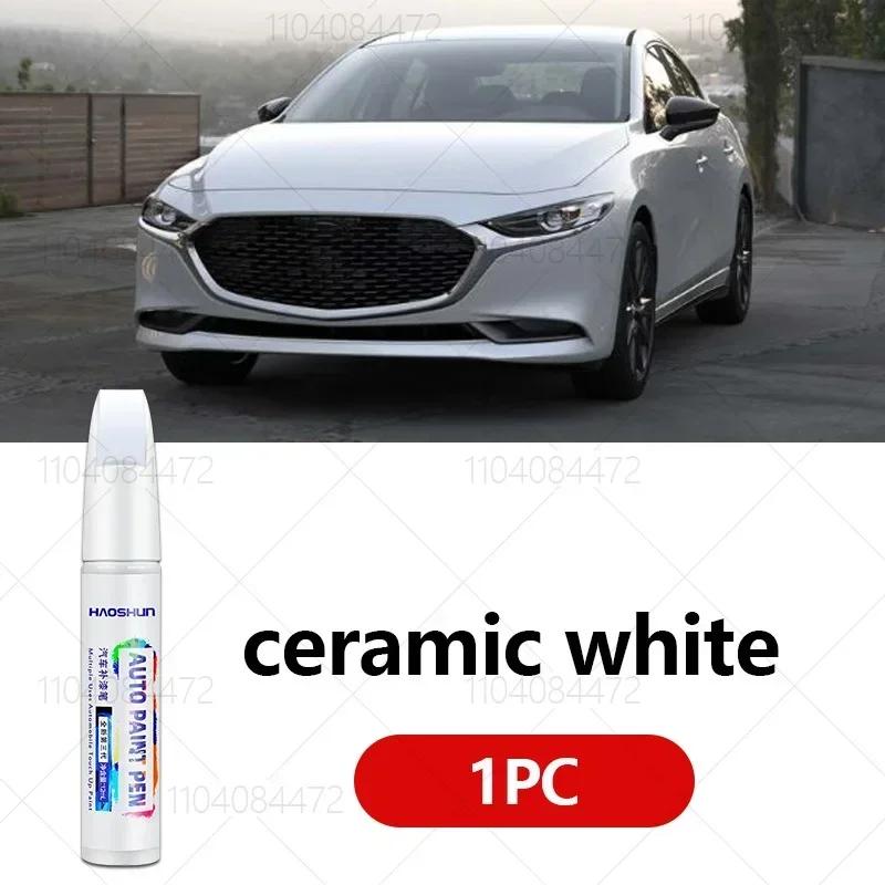 For Mazda Atenza 2002-2025 GG GH GJ GL Paint Repair Pen Touch Up Scratch Remover DIY Auto Accessories Black White Blue Red Grey
