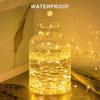 1~4PCs 1000LED Solar String Fairy Light Outdoor Natal Garland Cobre À Prova D'Água Jardim Quintal Festa Decoração de Natal 2024