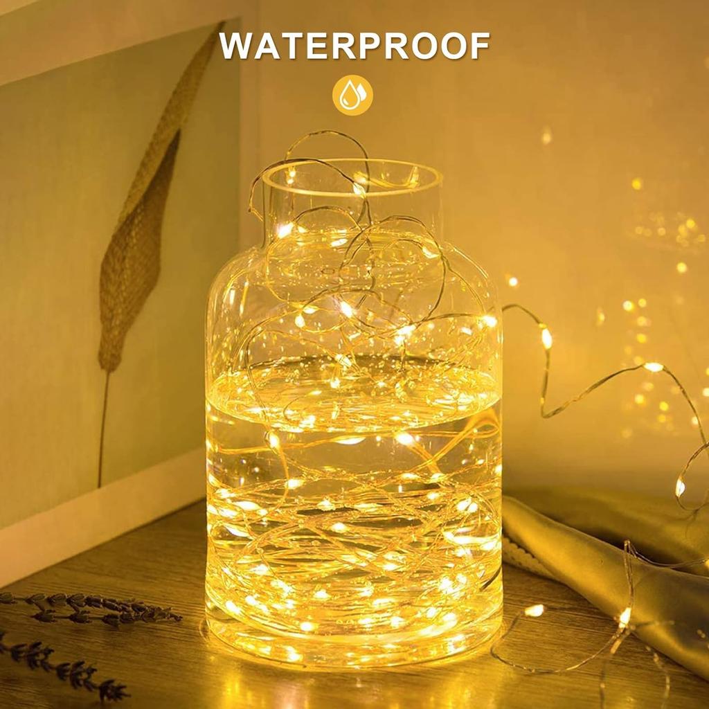 1~4 Stück 1000LED Solar Lichterkette Außen Weihnachtsgirlande Kupfer Wasserdicht Garten Hof Party Weihnachtsdekoration 2024