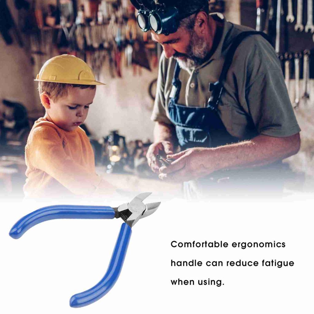 5in Electronic Diagonal Pliers Cable Side Cutting Nippers Wire Cutter Tool  TU17