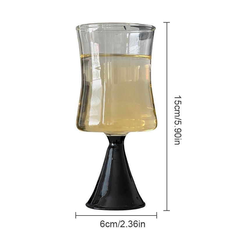 

250 мл ins style Vintage Goblet Home Banquet Sweet Wine Glass Red Wine Glass Lady Champagne Glass Dessert Glasses Gift 250ml