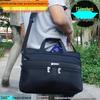 Extra Large Men's Oxford Cloth Travel Laptop and Business Shoulder Bag