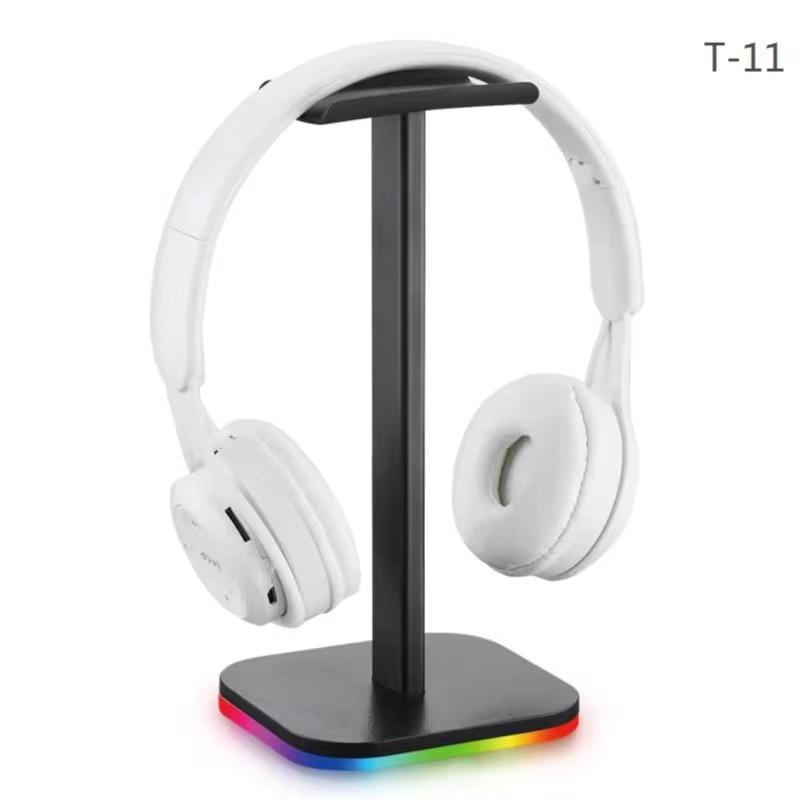 RGB LED Headphone Stand Gaming Headset Hanger Display Stand Gamer Earphone Headphone Holder Stand
