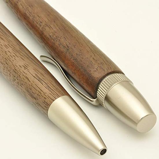 F Style Handmade Ballpoint Natural Patriot Wood Black SP 15203 Pen, Wood, Pen, Walnut, Ink,