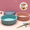 Silicone Round Cake Stencil Petal Shape Design Cake Flan Cake Tins For Baking