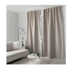1 Rideau Occultant total 140 x 240 cm Eclipse Beige