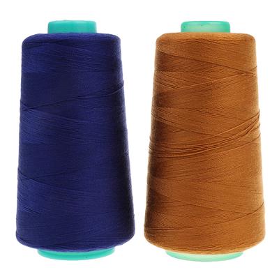 2 Spool of Polyester Jeans Sewing Thread for Sewing Machine 20S/2