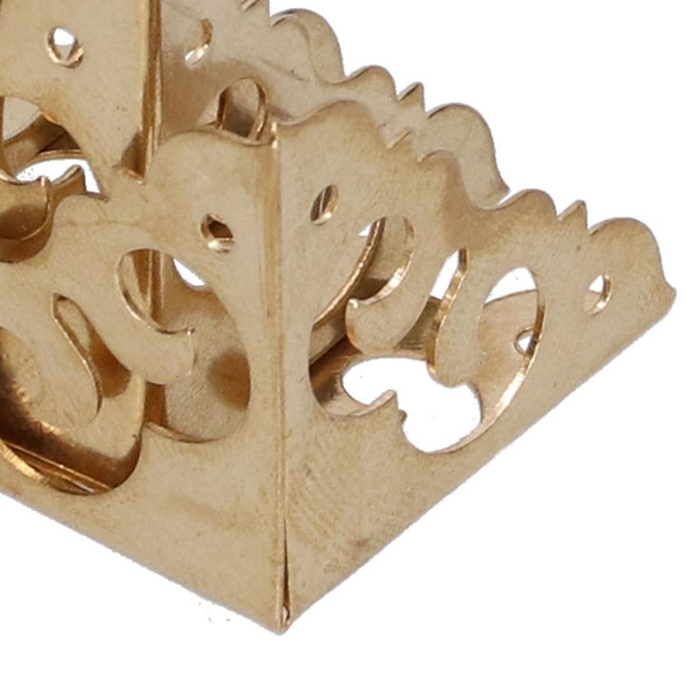 4pcs Triangle Box Corner Protector With Screws Edge Guard Decorative Corner Guard  Home Supplies
