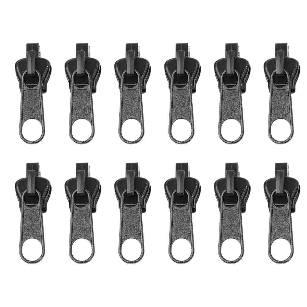 

12pcs Zipper Repair Kit Quick-Instant Zipper Head Replacement Zip Slider Multifunctional Clothing Replacement Zipper