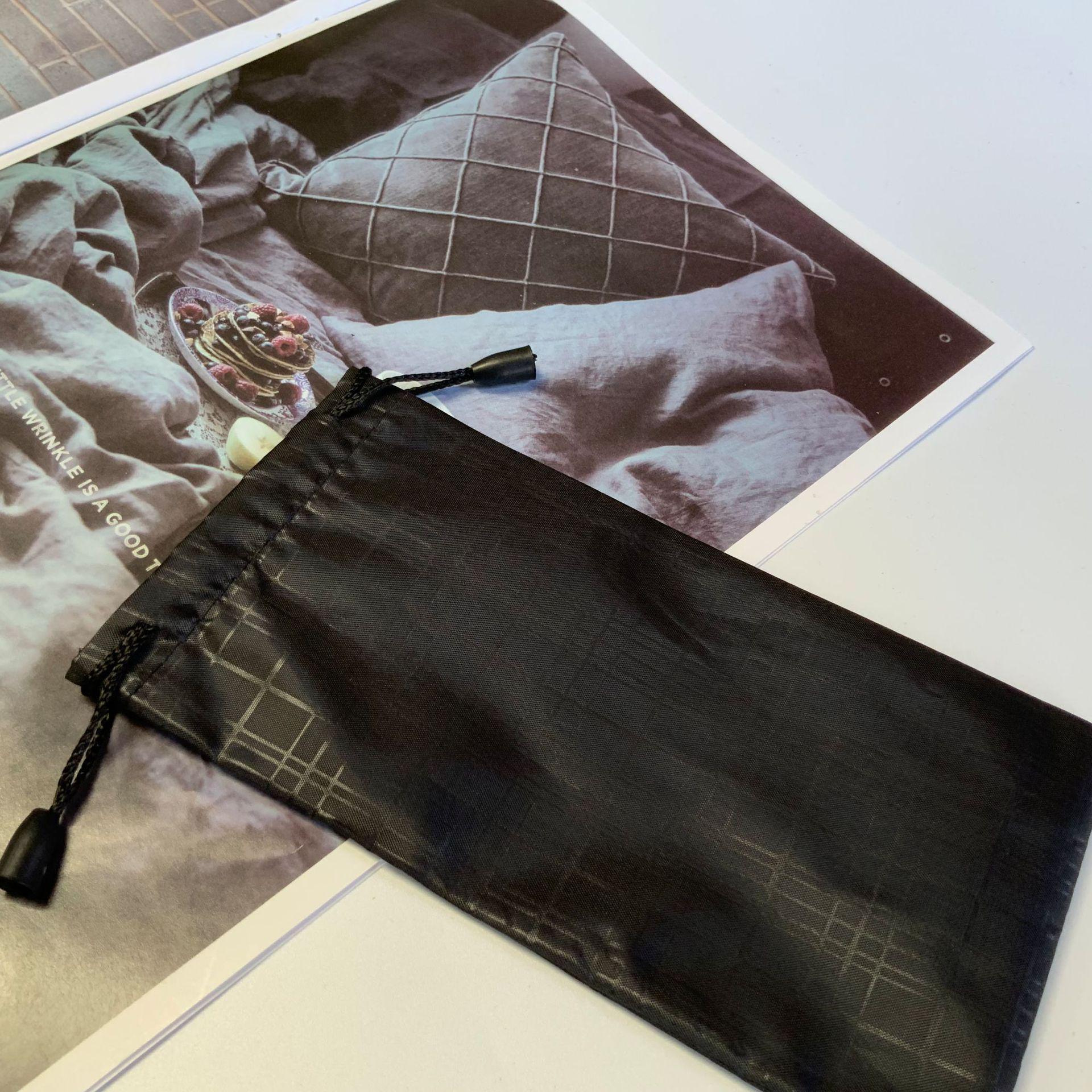 

Клетчатый конфетный цвет водонепроницаемый тканевый мешочек для очков и солнцезащитных очков