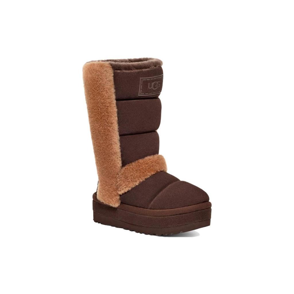 UGG Classic Chillapeak Tall Boot Burnt Cedar Women Sneakers Brown 1145990-BCDR