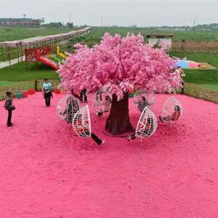 Růžové téma trávníku Svatební dekorace a Venkovní hřiště Umělý trávník