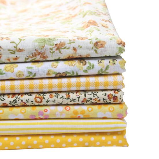 1 Set Patchwork Cloth Smooth Surface No Odor Cotton Wrapping Sewing Craft Cloth for Home