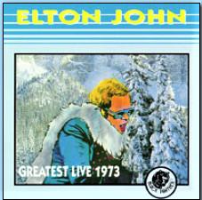 CD ELTON JOHN - Elton John Greatest Live 1973 ABP036 Black Panther R Italy Rock Used