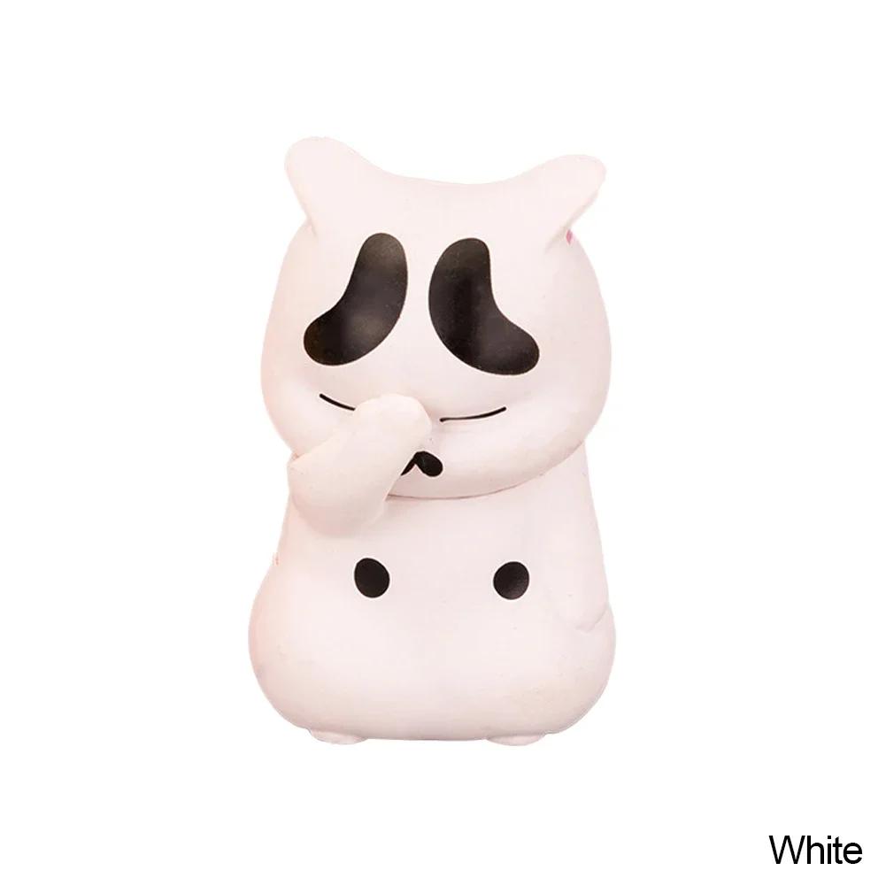 Ozdoby Lucky Cat Micro Landscape Sukulent Flower Potted Cute Mini Garden Decoratio Miniaturowe figurki Biurko Domowy wystrój wróżek