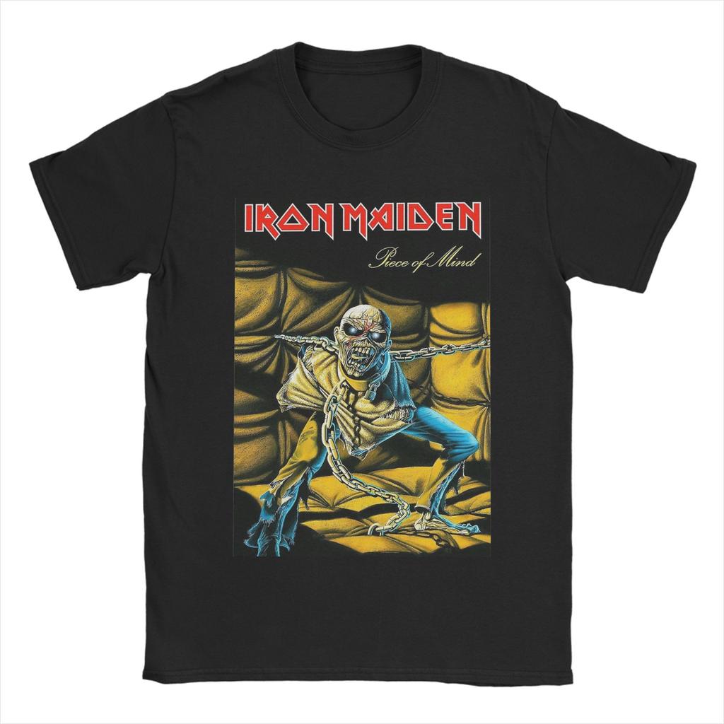 Fears Of The Darks T-Shirts for Men Women I-Iron M-Maidens  Cotton Tee Shirt Crewneck Short Sleeve T Shirts Plus Size Clothing