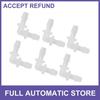 SIX Vacuum Tubing Connector 732" Automotive L Shaped Vacuum Fittings Plastic