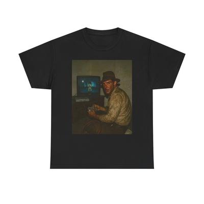 Indiana Jones Funny T Shirt Graphic Unisex Heavy Cotton Tee NEW GIFT Unisex T-Shirt
