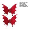 1/2Pcs Gothic Style Bat Hair Claw Spooky Goth Bats Wings Hairpin Women Halloween Metal Hair Accessories