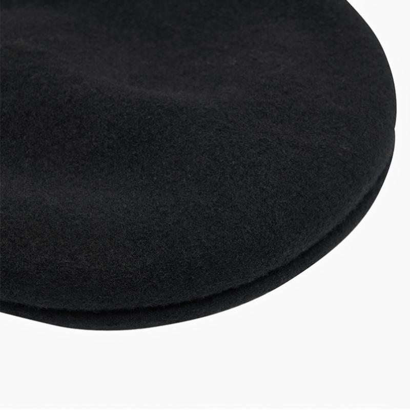 Kangol Wolle 504 Jagdkappe Schwarz 0258bc