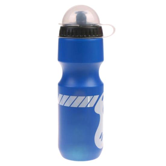 

Бутылка для воды из ПК-пластика 750 мл для велоспорта, походов, кемпинга, спортивная фляга с пылезащитной крышкой синий