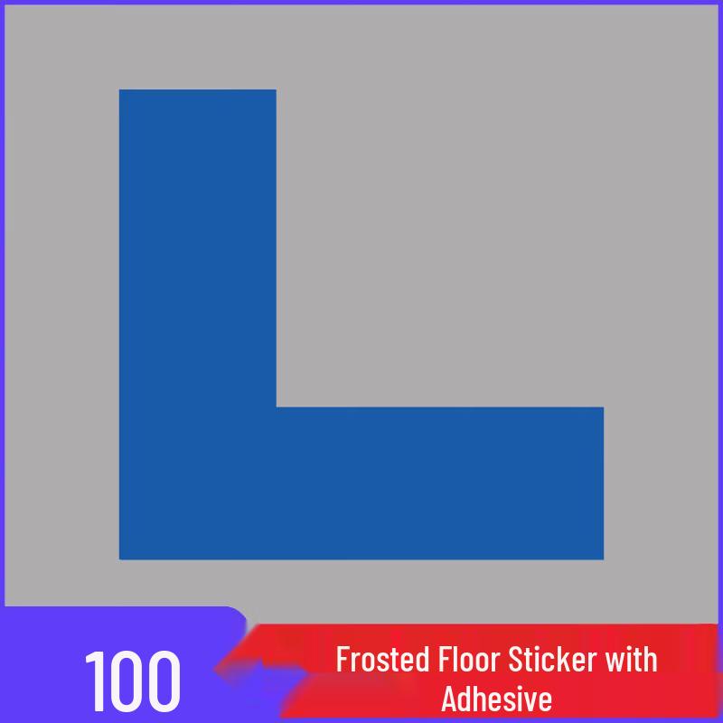 Floor & Desktop Corner Marking Labels
