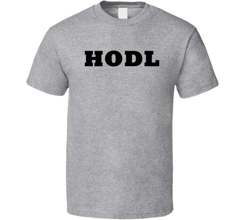 Hodl Cryptocurrency Strategy T Shirt M