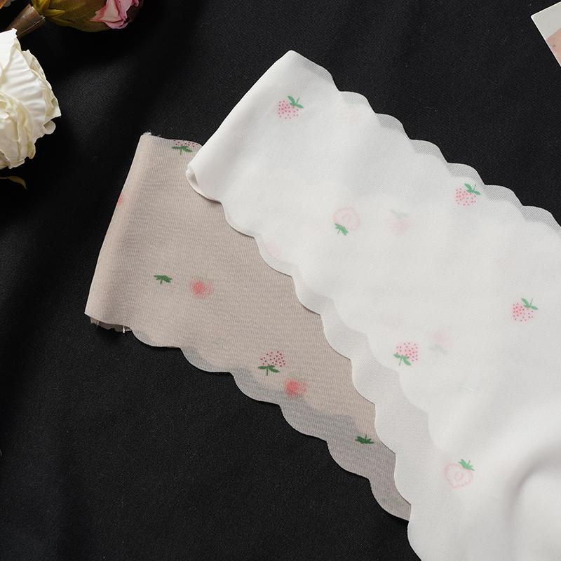 Ice Silk Mask Seamless Panty for Women Strawberry Girl Sexy Peach Hip Quick-drying Nude Hip Female Thong