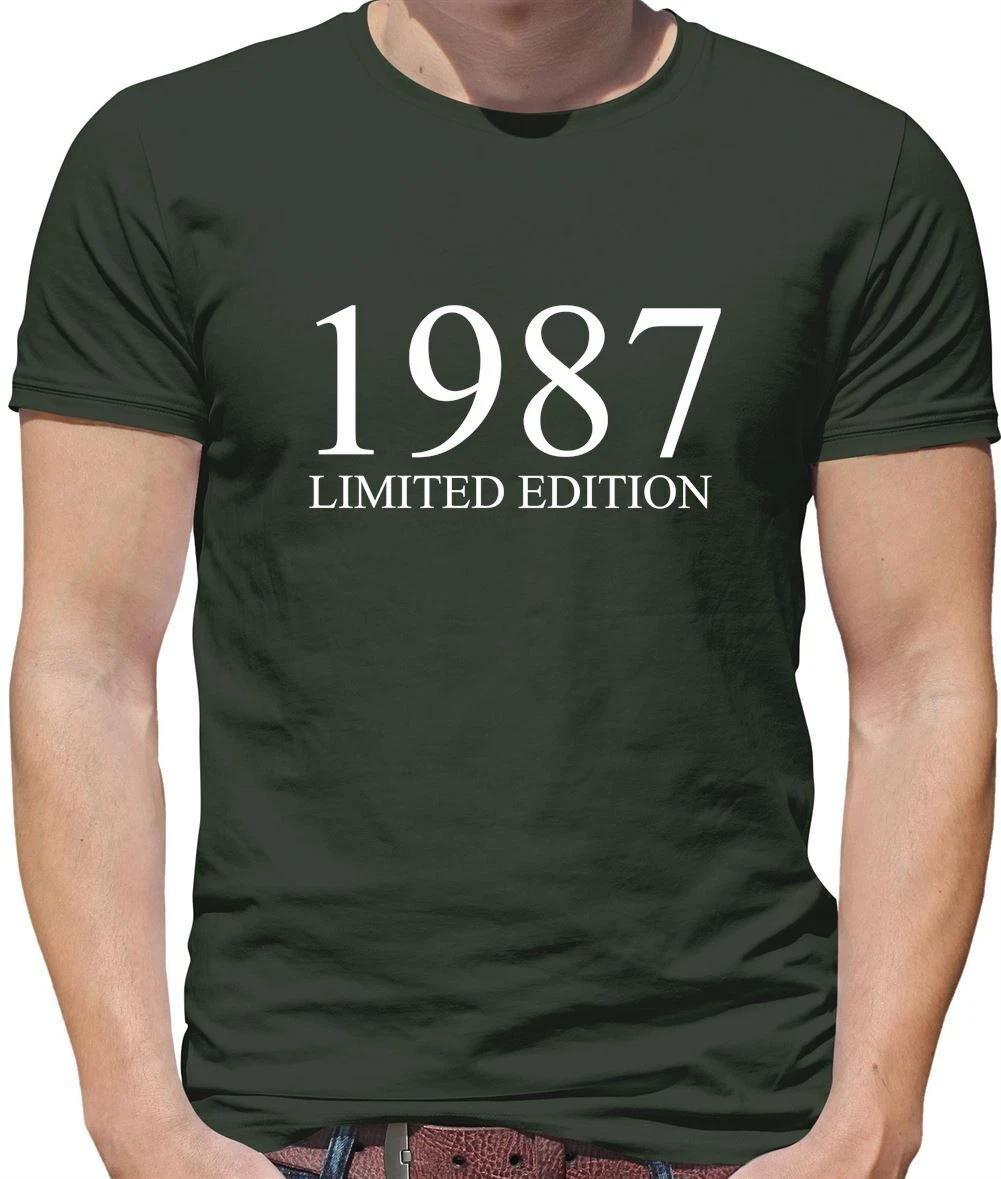 Édition Limitée 1987 - T-Shirt Pour Homme - Cadeau D Anniversaire 37 Ans XL