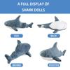 Children Accompany Toy Stuffed Animal Shark Stuffed Dolls Birthday Gifts Giant Shark Plush Toy