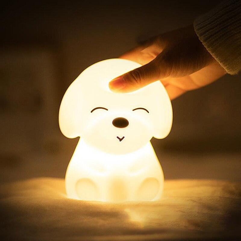 dog night light