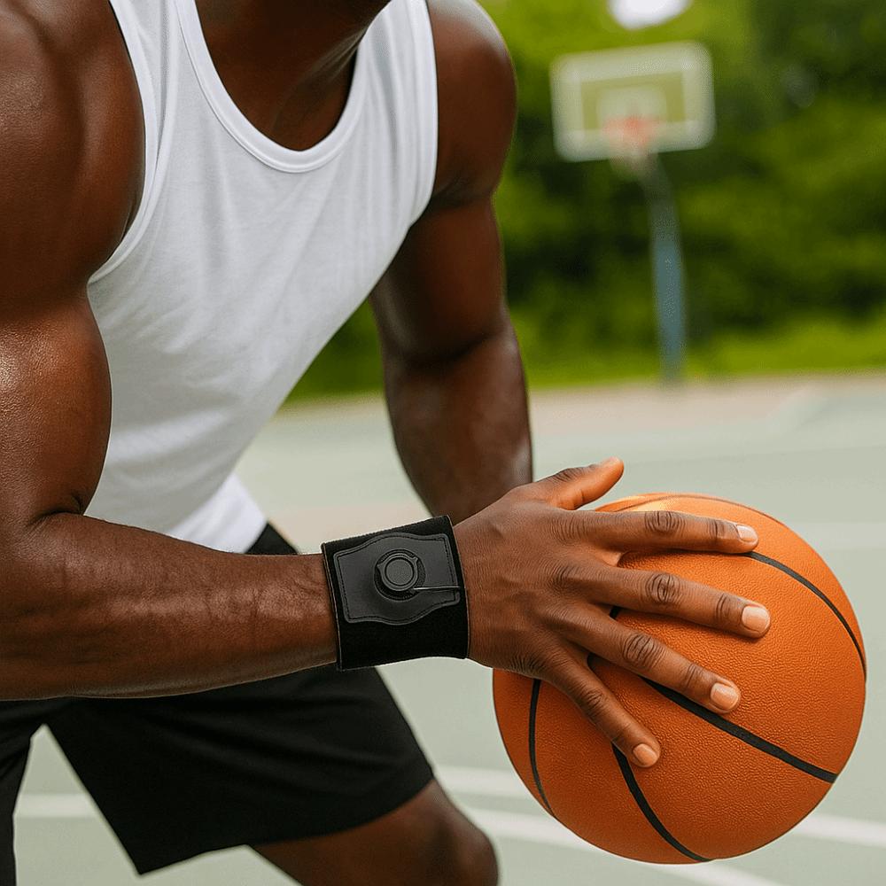 Knob Adjustable Wrist Support Band Built-in Silicone Pad Golf Wrist Strap  Hiking