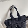 Women's Shoulder Bag, Large-Capacity Casual Multifunctial Commuter Handbag, Versatile Diamd Quilted Design Crossbody Bag