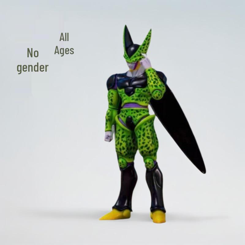 Perfect Cell Standing Pose Dragon Ball Figure Model Ornament Boxed