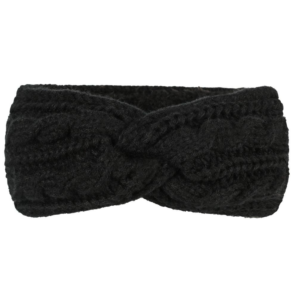 Fleece Lining Winter Headbands Wide Edge Hair Band Fashion Knitted Headbands  Hair Accessories