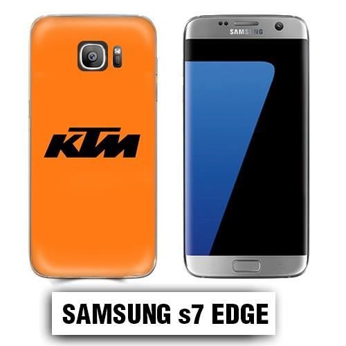 Coque Samsung S7 Edge KTM orange
