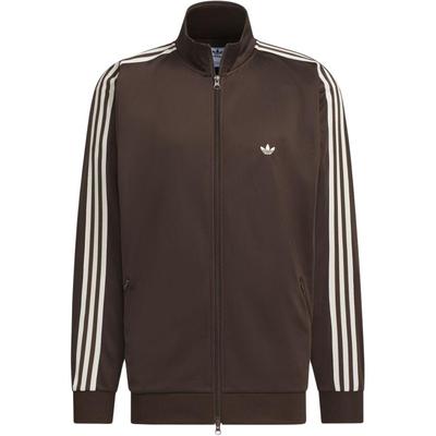 adidas Originals Beckenbauer Track Jacket Dark Brown Iridescent White JD5267