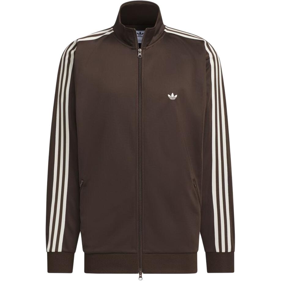

adidas Originals Beckenbauer Track Jacket Dark Brown Iridescent White JD5267 2XL